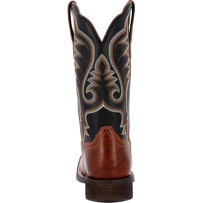 Durango Men’s, Western Boot, “Saddlebrook”, Square Toe, Brown, Wide Foot, DDB0448