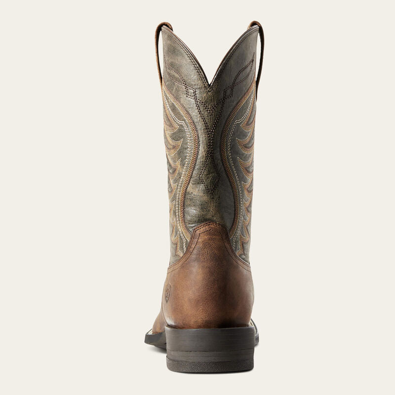 Ariat Men’s Western Boot, “Amos”, Square Toe, 10029688