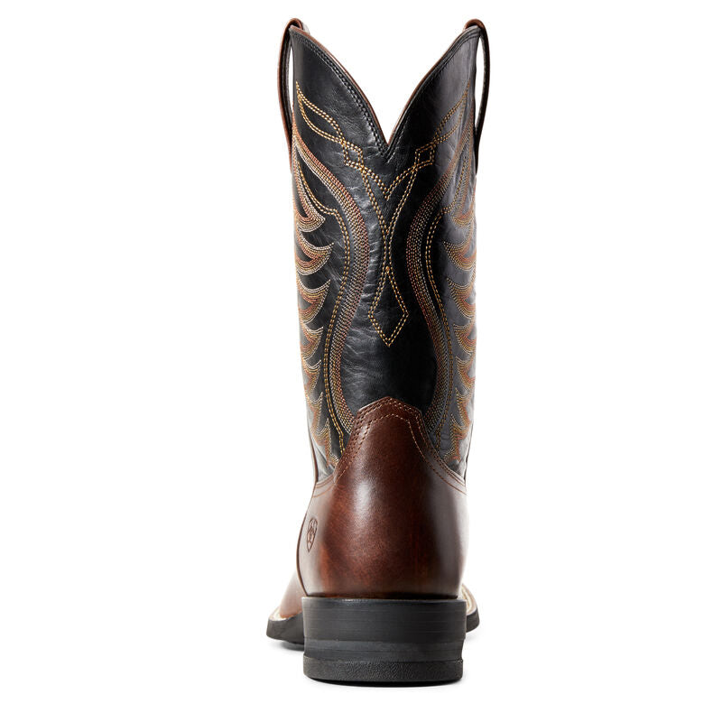 Ariat Men’s Western Boot, “Amos”, Square Toe, 10029689
