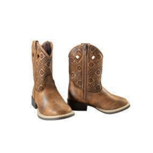 Twister Toddler & Youth Western Boot, Square Toe, 446009602