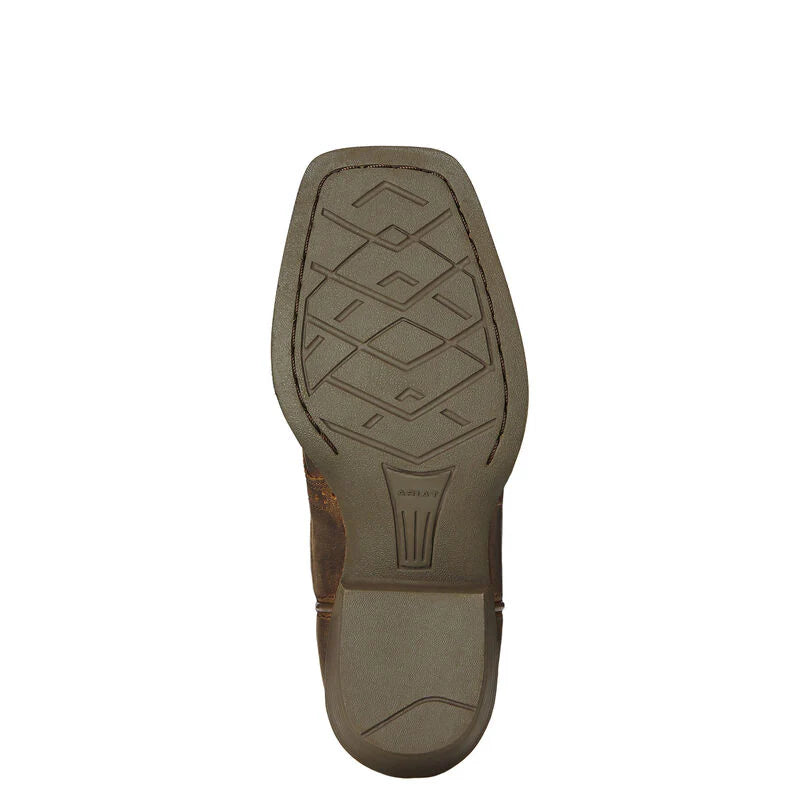 Ariat Youth Cowboy Boot, Square Toe, “Heritage Roughstock”, 10016239