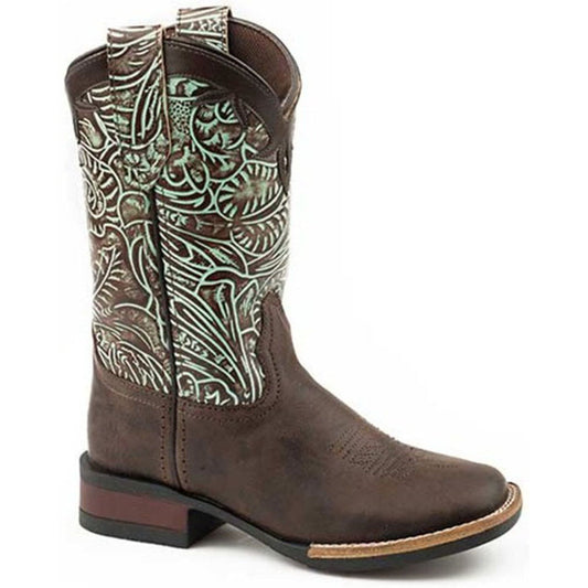 Roper Youth Cowboy Boot, Square Toe, 09-018-0912-2568