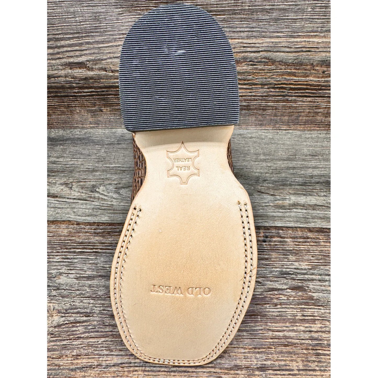 Old West Children Cowboy Boot, Alligator Print Square Toe, BSC1830