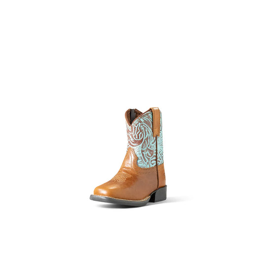 Ariat Lil Stompers Cowboy Boot, Square Toe, A441003502