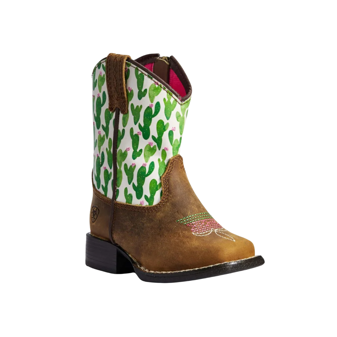 Ariat Lil Stompers Cowboy Boot, Square Toe, A441000844