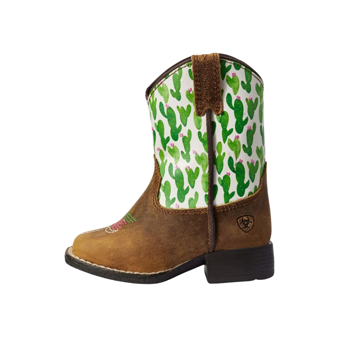 Ariat Lil Stompers Cowboy Boot, Square Toe, A441000844