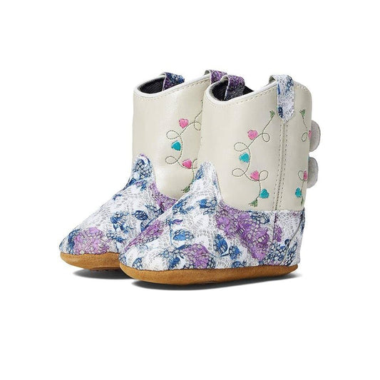 Old West, Poppets, Infant Baby Soft Cowboy Boot, 10141