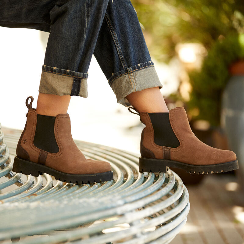 Ariat Ladies, Wexford Lug H2O, Western Boot, Dark Earth 10047004