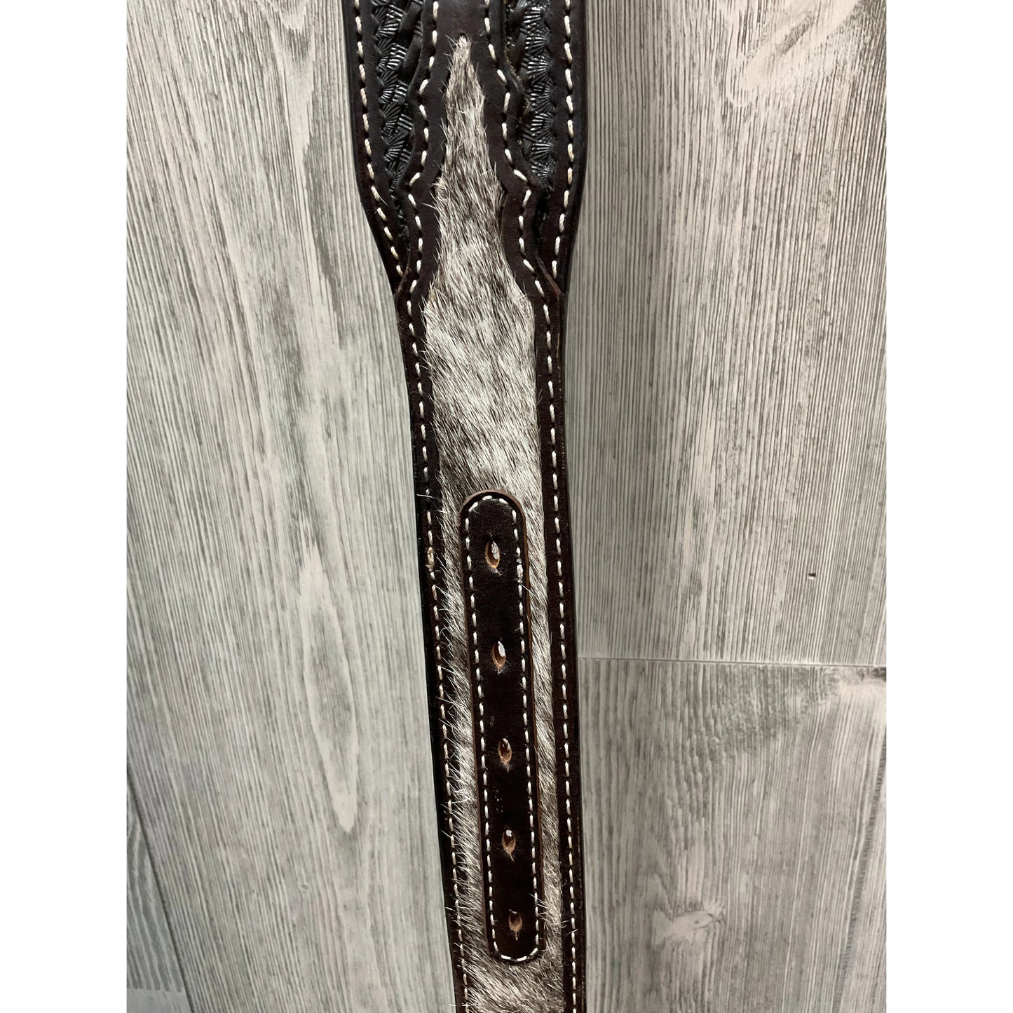 3D Belt Co Men’s Belt Cross Concho Basketweave - D100016002