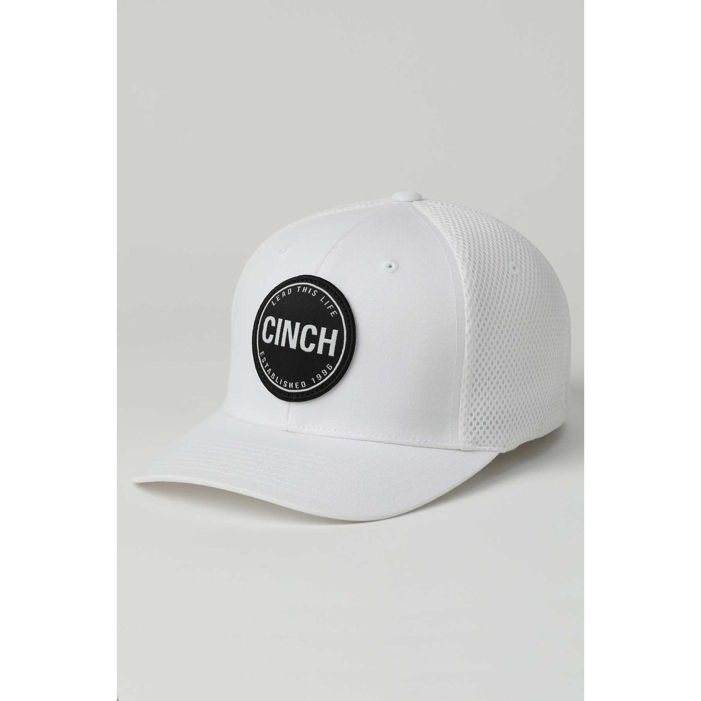 Cinch Mens Flexfit Cap, White MC0653327