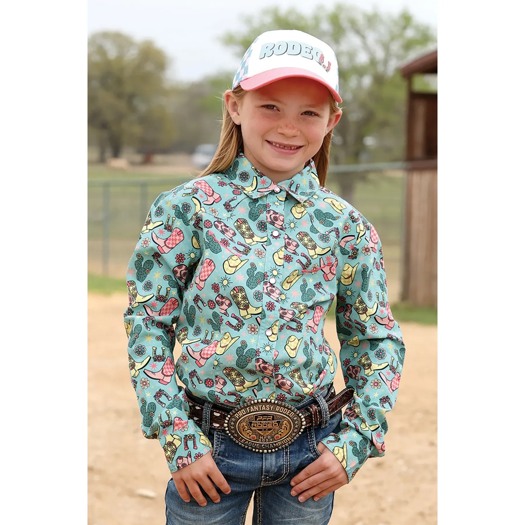 Cruel Girl, Girls Long Sleeve, Snaps,  CTW3370032