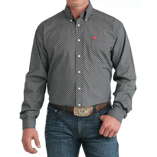 Cinch Men’s Button Down Western Shirt, MTW1106043