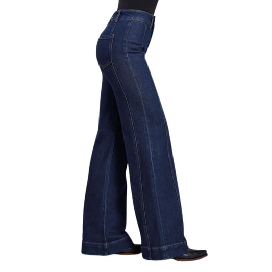Stetson Ladies Western Jean,  751 Highrise, Wide Leg 11-054-0751-0205