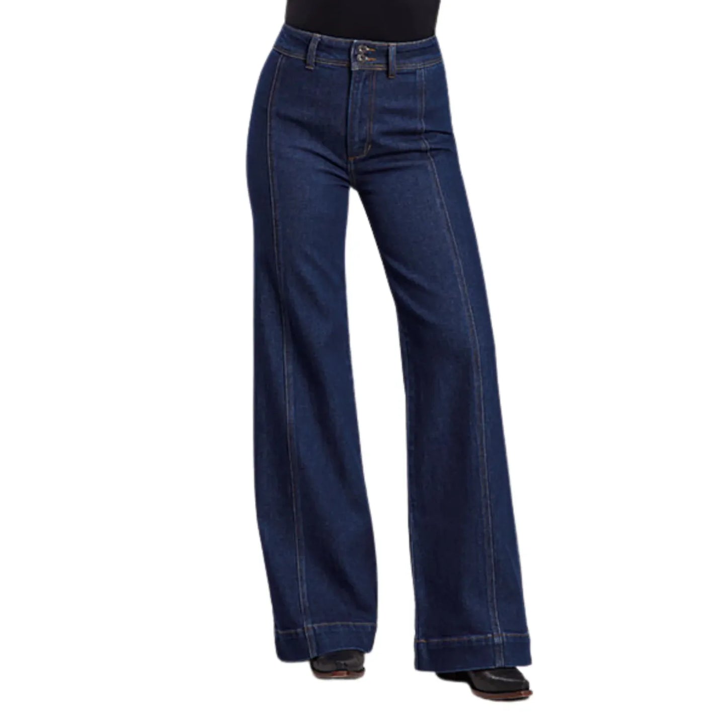 Stetson Ladies Western Jean,  751 Highrise, Wide Leg 11-054-0751-0205