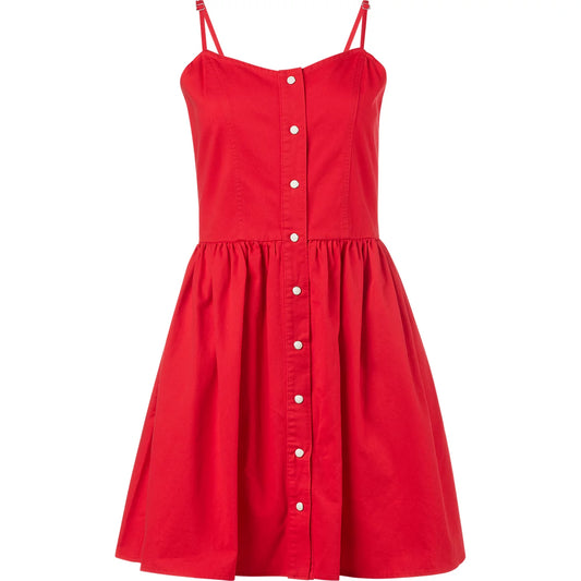 WRANGLER Ladies Retro DRESS, Red 112379499