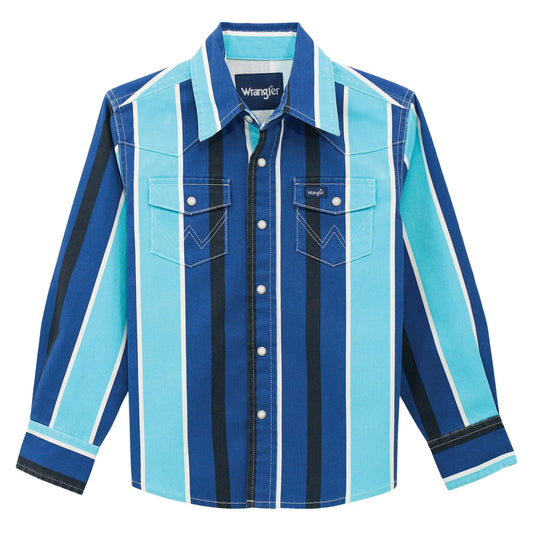 Wrangler Boys Brushpopper, Snap  112379231