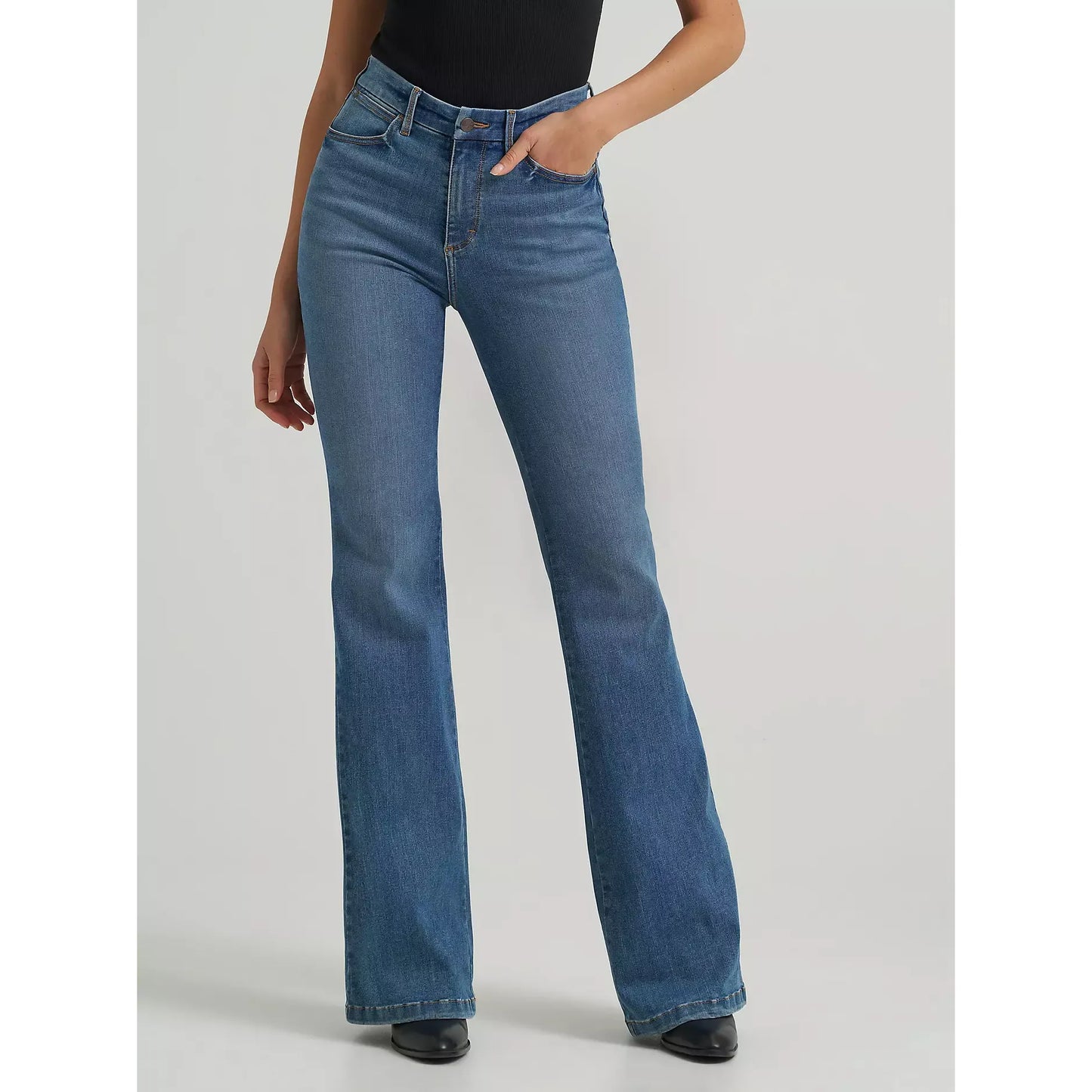 Wrangler Ladies Jean, Bespoke, Flare 112379506