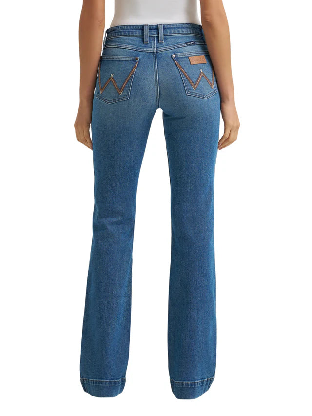 WRANGLER Ladies Jean RETRO® MAE, MID RISE, Trouser | 112379343