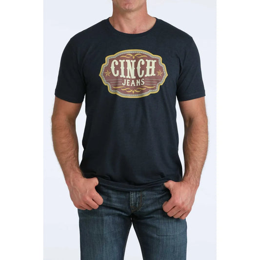 Cinch Men’s T-Shirt Navy MTT1690719