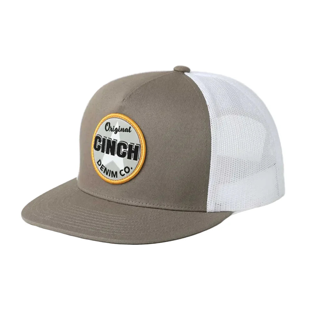Mens Cinch Jeans SnapBack, Flat Brim MCC0600613