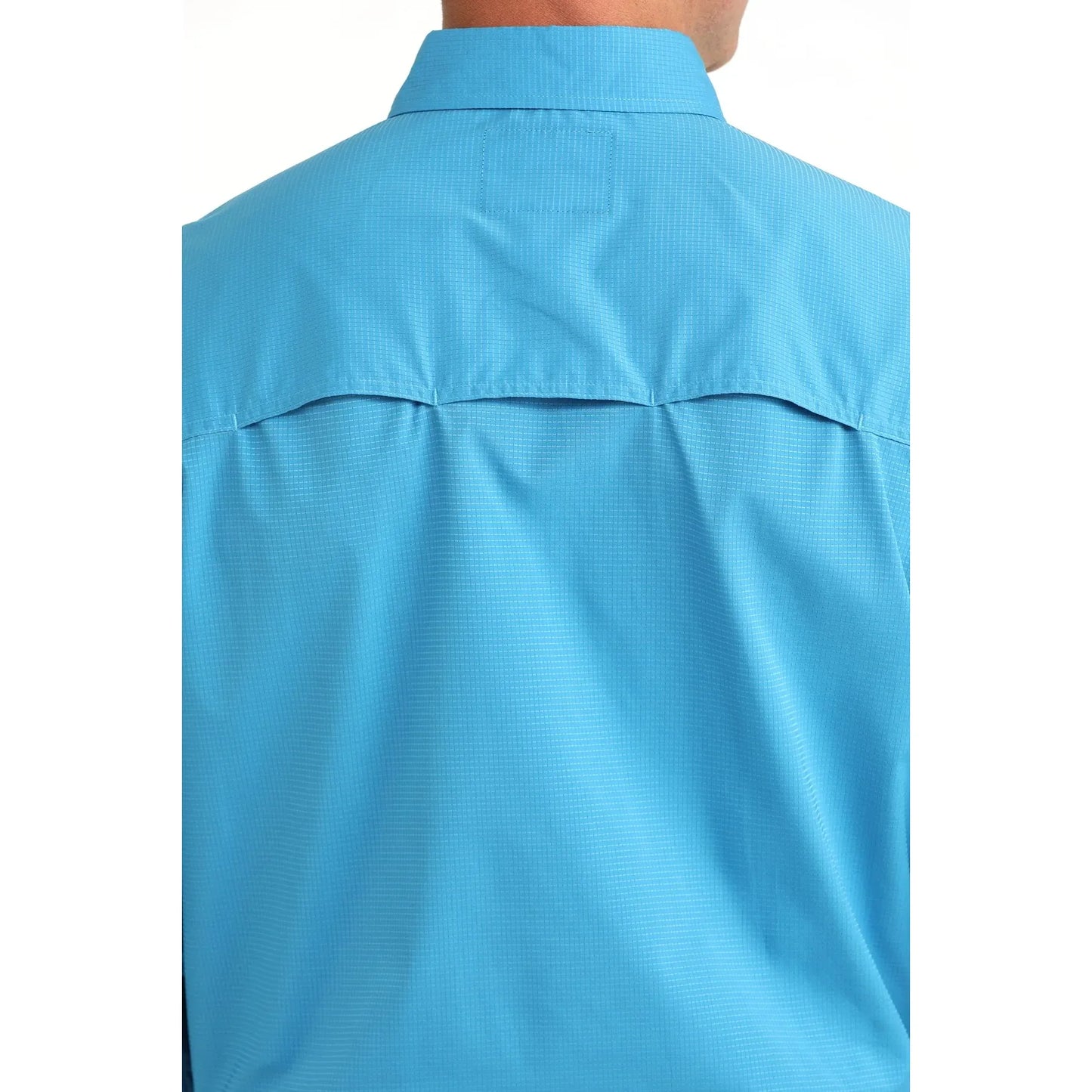 Cinch Men’s Arenaflex Shirt, Long Sleeve- Button Front, Blue MTW1724003
