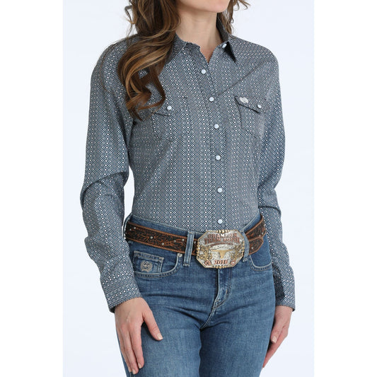 Cinch Women's Western Shirt -ArenaFlex Long Sleeve MSW9206006