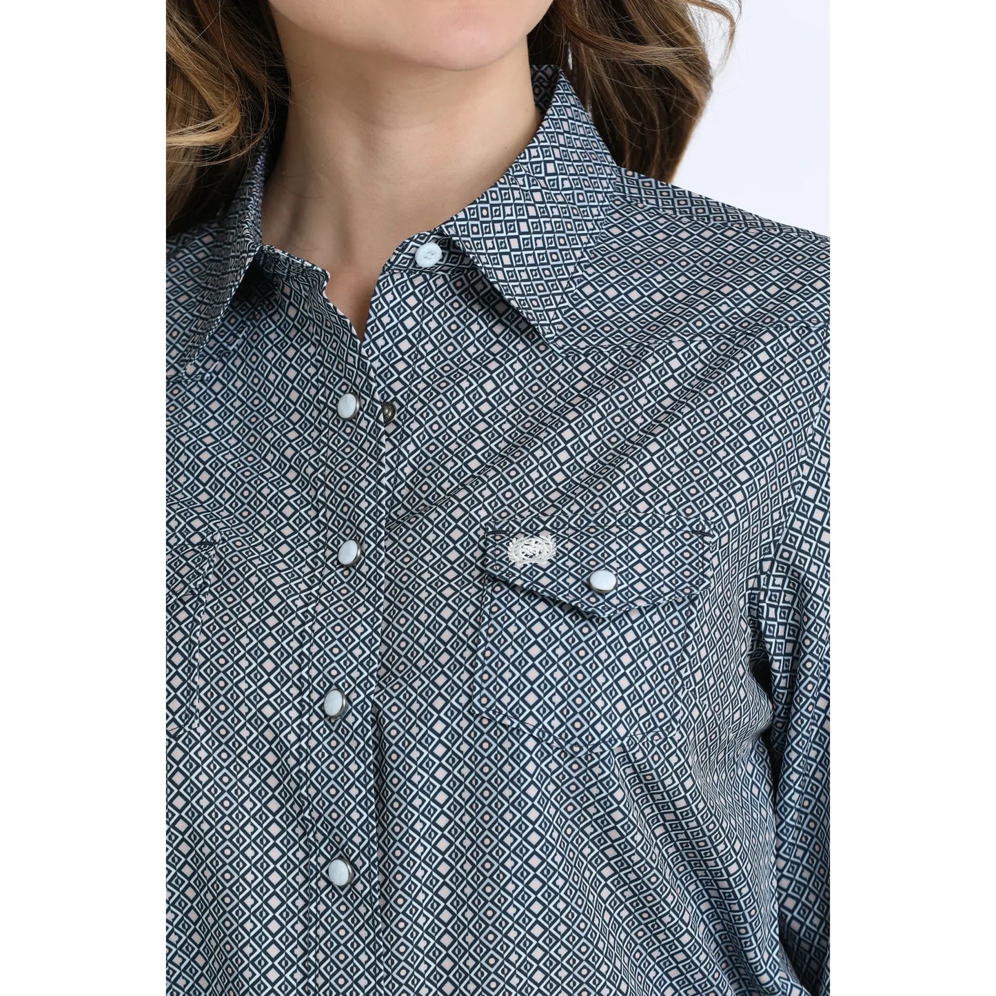 Cinch Women's Western Shirt -ArenaFlex Long Sleeve MSW9206006