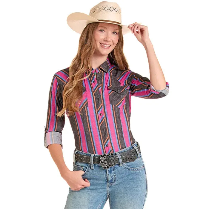Rock & Roll Women’s, Snap Shirt BWN2S08684