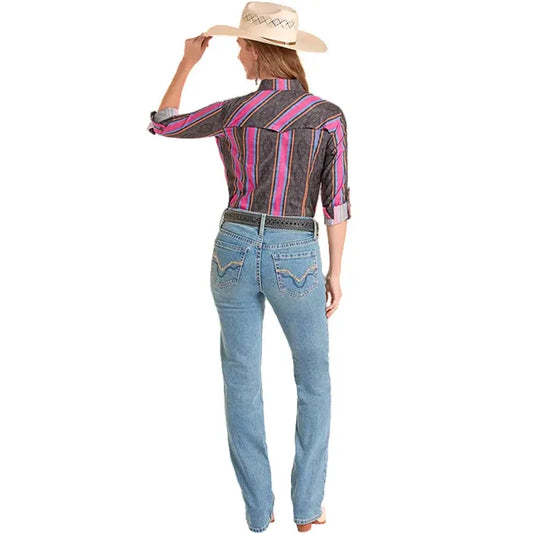 Rock & Roll Women’s, Snap Shirt BWN2S08684