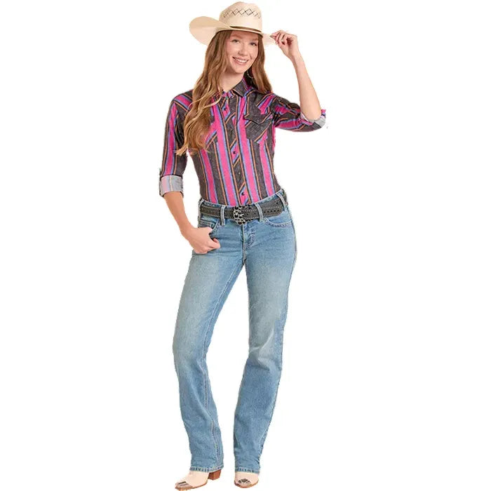 Rock & Roll Women’s, Snap Shirt BWN2S08684