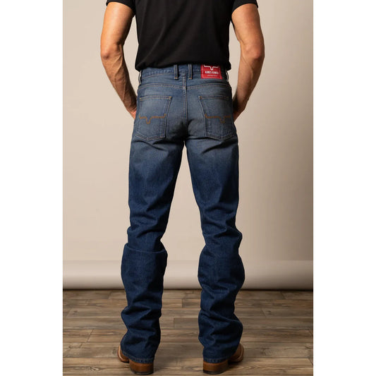Kimes Men’s Jean Stewart, Mid Rise, Relaxed