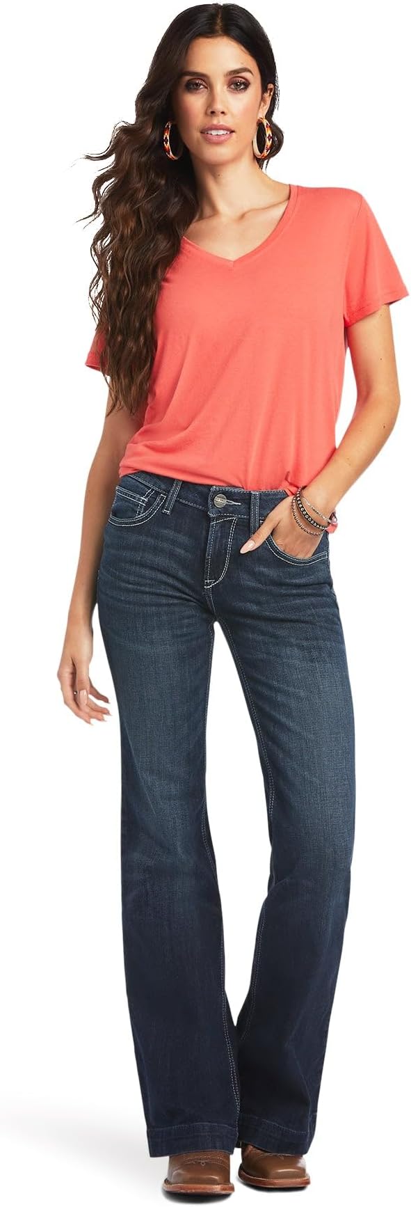 Ariat Ladies Trouser Jean, Mid Rise, Perfect Rise 10040806