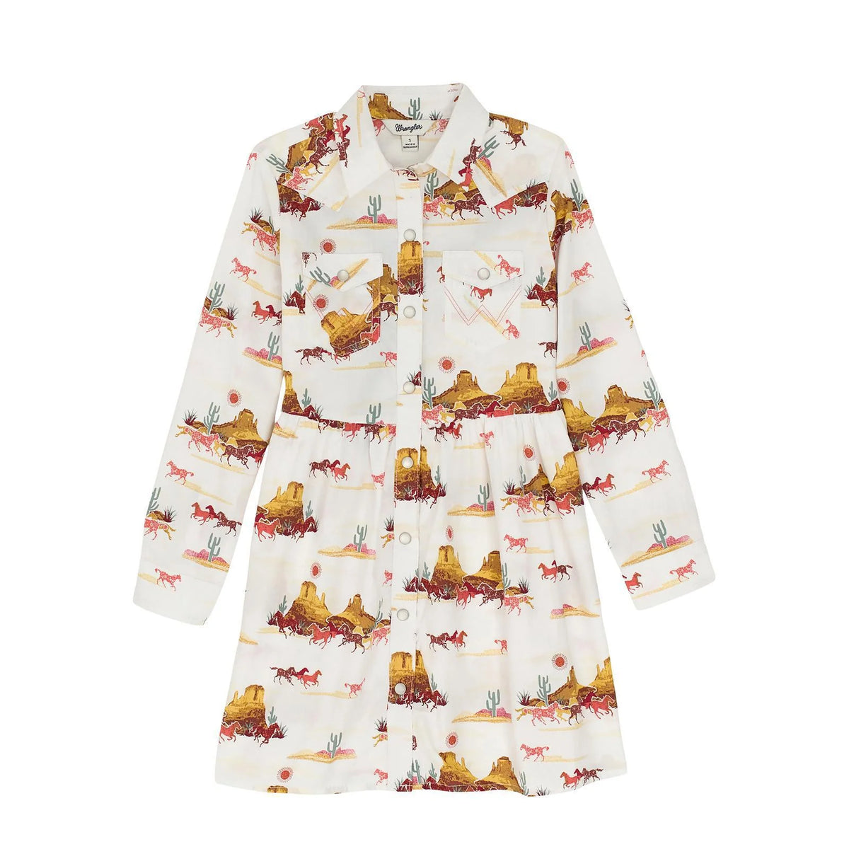 Wrangler Girls' Snap Dress 112367397