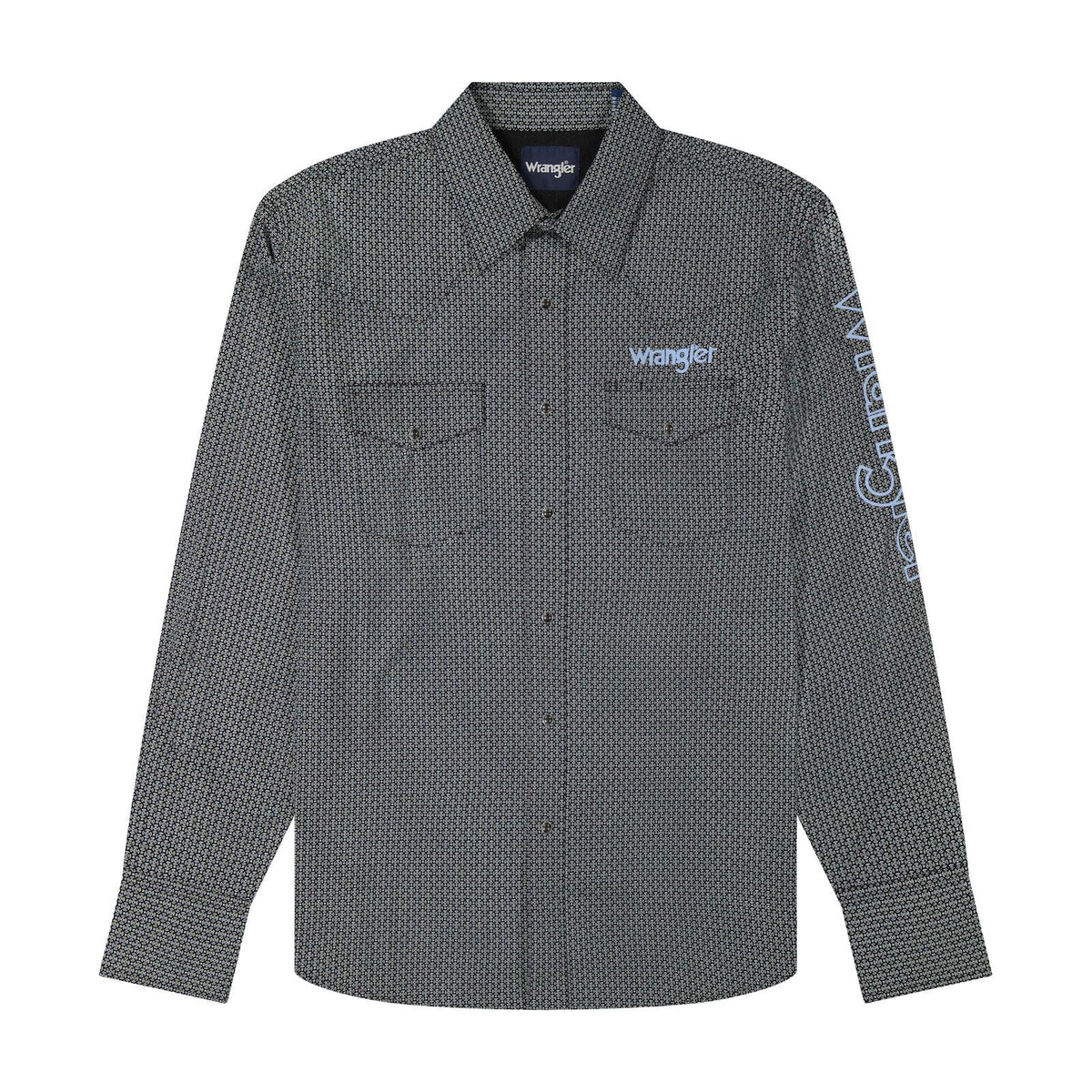 Wrangler Men's Western, Classic Fit, Snap Shirt 112385929