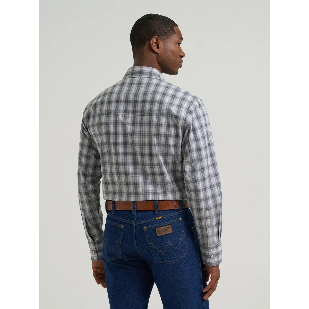 Wrangler Men's Western, Classic Fit, Snap Shirt 112385339