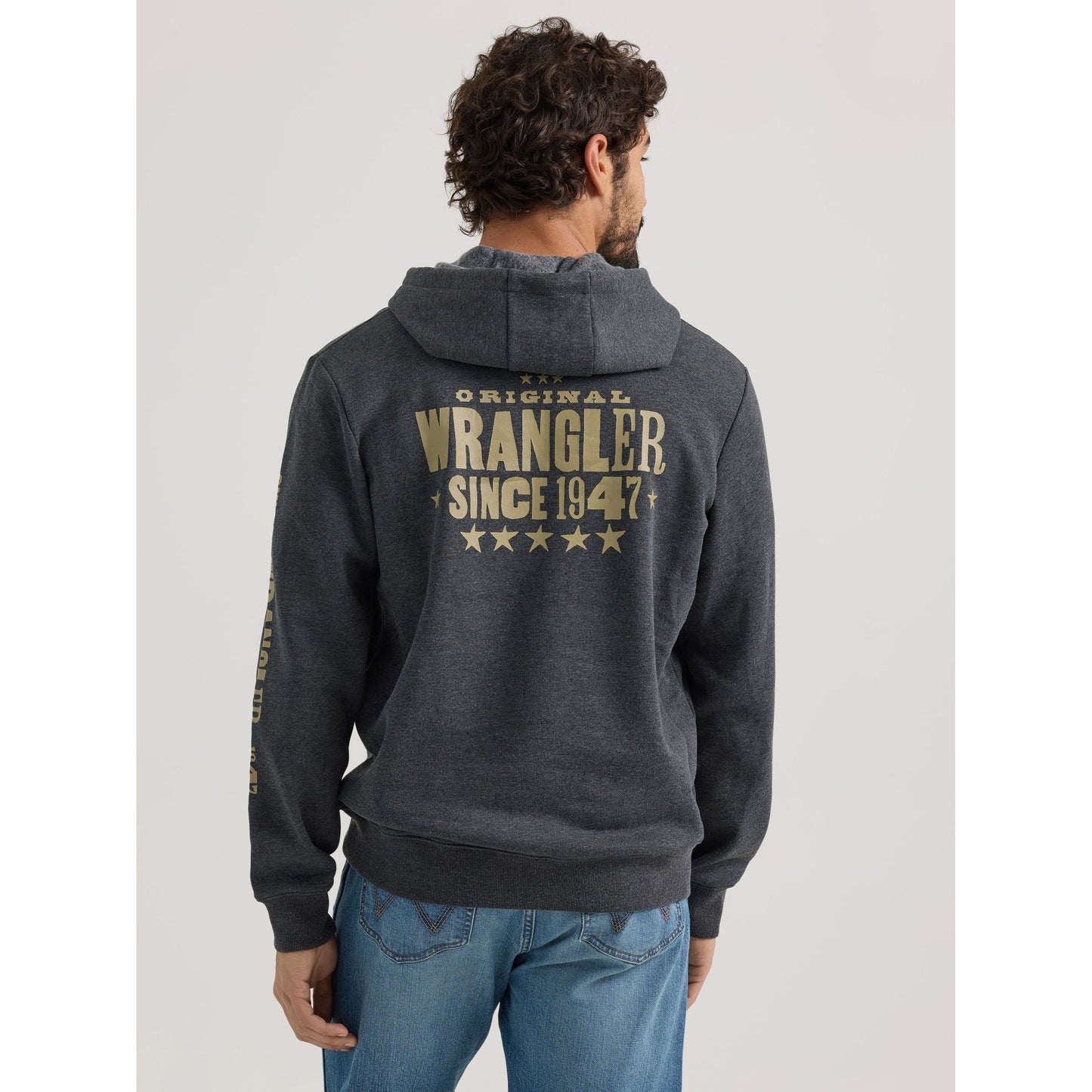 Wrangler Men’s “Since 1947” Grey Hoodie