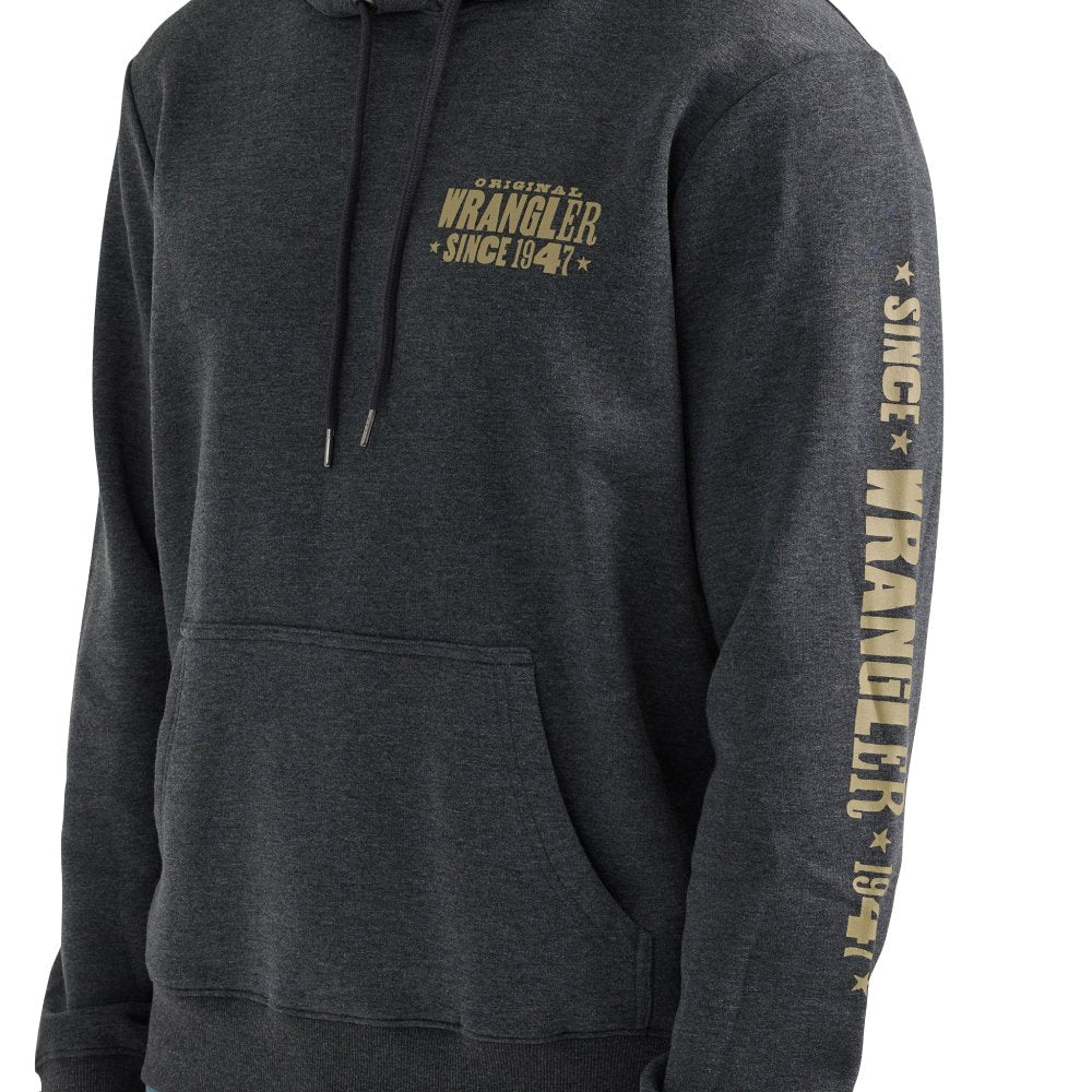 Wrangler Men’s “Since 1947” Grey Hoodie