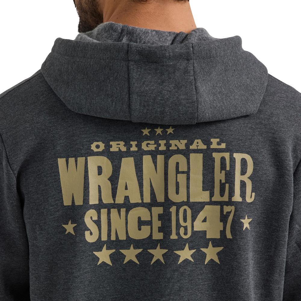 Wrangler Men’s “Since 1947” Grey Hoodie