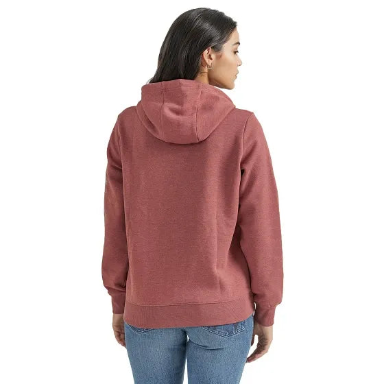 Wrangler Women’s Graphic Dusty Rose Hoodie