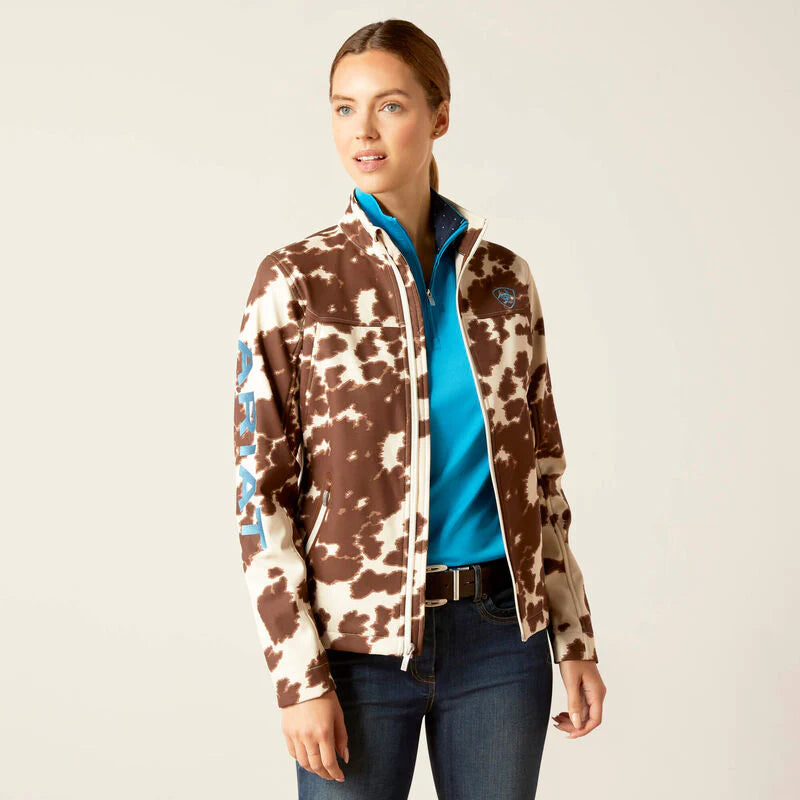 Ariat Tek Womens Team SoftShell Printed Jacket