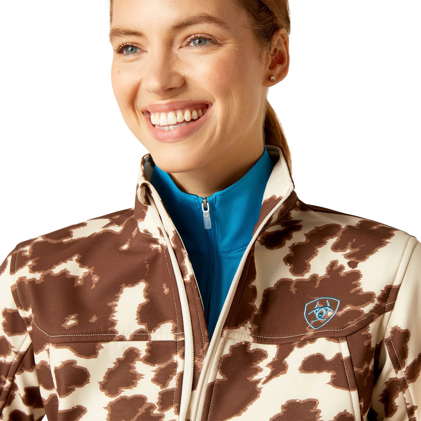 Ariat Tek Womens Team SoftShell Printed Jacket