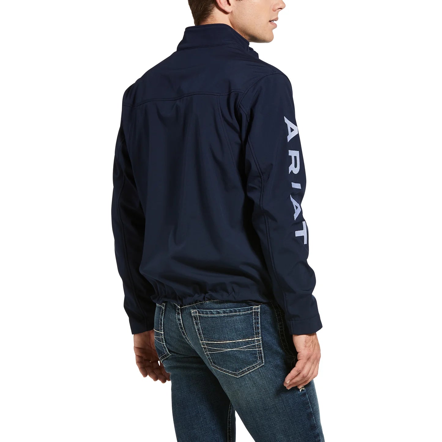 Ariat® Men's New Team Navy Blue Softshell Jacket #10032687