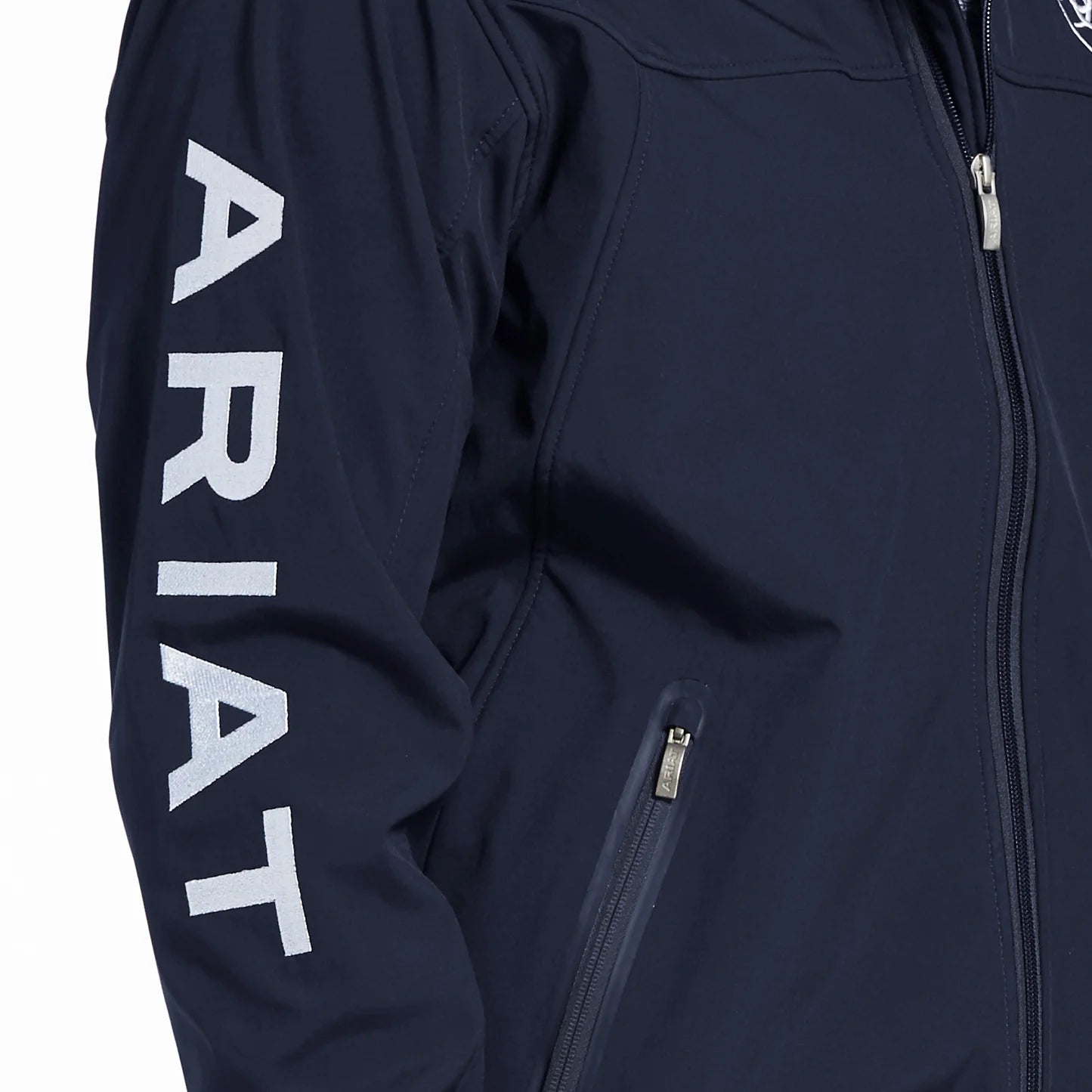 Ariat® Men's New Team Navy Blue Softshell Jacket #10032687