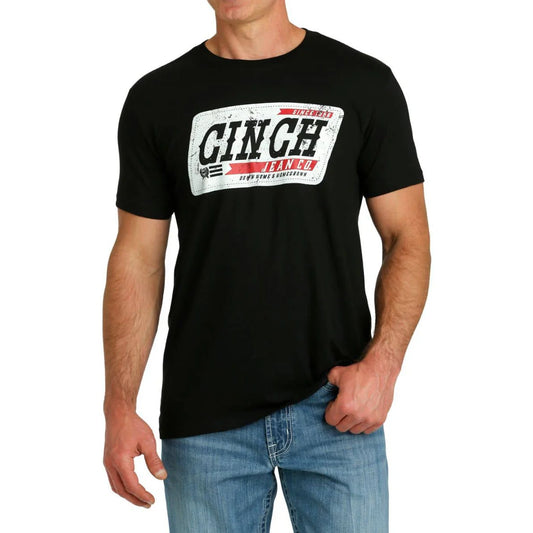 MEN'S CINCH TEE - BLACK