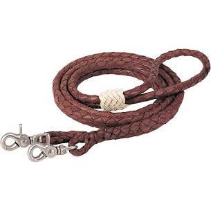 ROUND BRAIDED LATIGO ROPER REIN