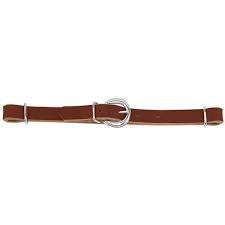 HORIZONS STRAIGHT HARNESS LEATHER CURB STRAP