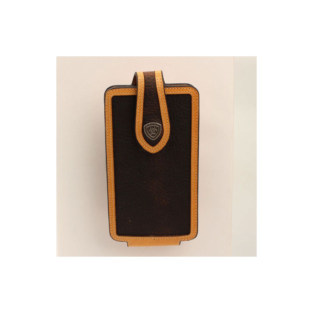 Ariat Large Leather Two-Tone Cell Phone Case