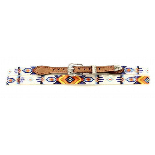 TWISTER BEADED AZTEC HATBAND