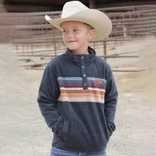 CINCH BOYS POLAR FLEECE NAVY #MWK5150001