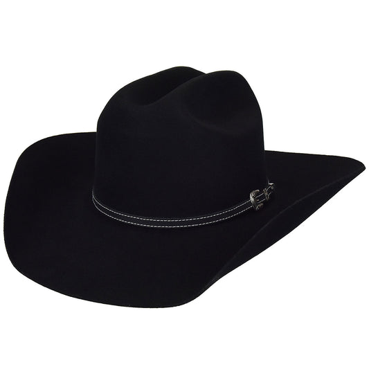 Bailey Felt Cowboy Hat - TRAVELLER Black W1702B